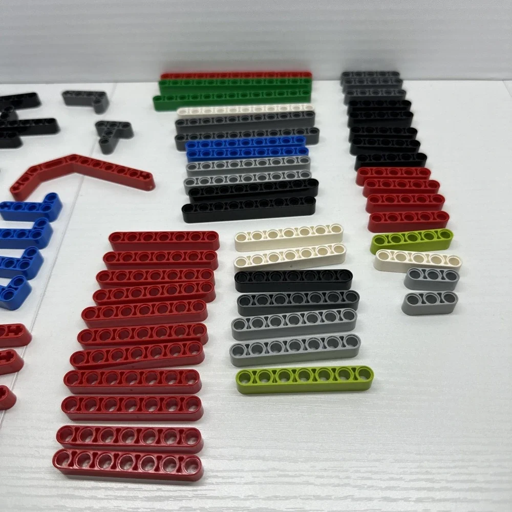 Lego Technic Lift Arm‎ Lot Assorted Sizes And Colors Lot Of 65